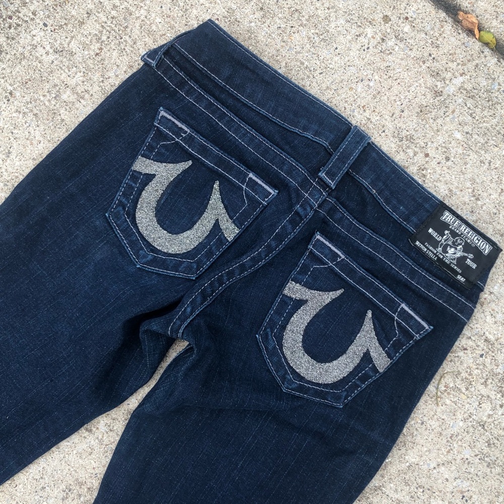 True Religion Jeans 26 RARE Swarovski Crystals